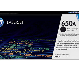 HP 650A toner zwart origineel (CE270A)