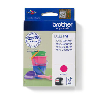 Brother LC221M inkt cartridge origineel