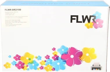 FLWR Brother DR-2100 zwart