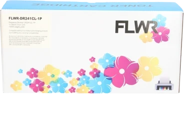 FLWR Brother DR-241 zwart en kleur