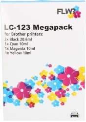 FLWR Brother LC-123 Megapack
