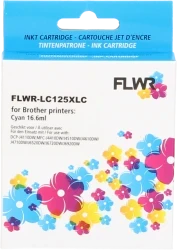 FLWR Brother LC-125XLC cyaan
