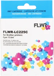 FLWR Brother LC-225XLC cyaan