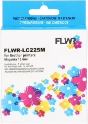 FLWR Brother LC-225XLM magenta
