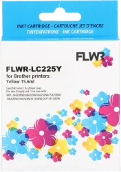 FLWR Brother LC-225XLY geel