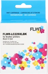 FLWR Brother LC-229BK zwart
