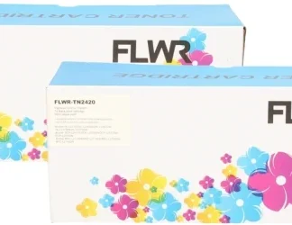 FLWR Brother TN-2420 Toner Bundel zwart