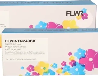FLWR Brother TN-249 bundel zwart en kleur