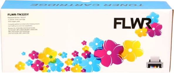 FLWR Brother TN-325 geel