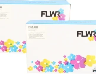 FLWR Brother TN-3480 Bundel zwart