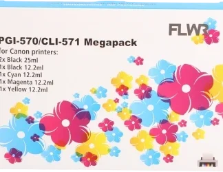 FLWR Canon PGI-570 / CLI-571 Megapack