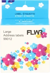 FLWR Dymo 99012 adreslabel wit