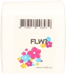 FLWR Dymo 99013 Adreslabel transparant