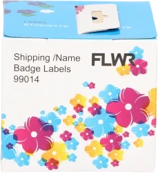 FLWR Dymo 99014 Adreslabel wit