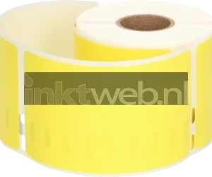 FLWR Dymo 99014 Adreslabel groot geel
