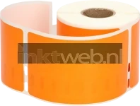 FLWR Dymo 99014 Adreslabel groot oranje - Afbeelding 4
