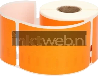 FLWR Dymo 99014 Adreslabel groot oranje
