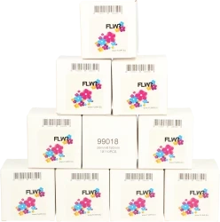 FLWR Dymo 99018 10-Pack wit