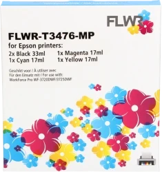 FLWR Epson 34XL Multipack zwart en kleur