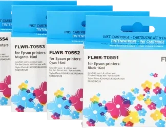 FLWR Epson T0556 Multipack zwart en kleur