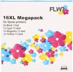 FLWR Epson T1631/2/3/4 Megapack