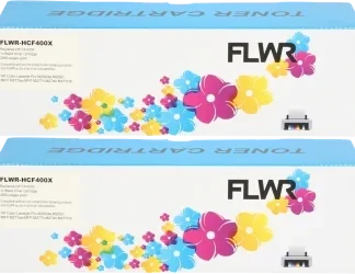 FLWR HP 201X Dubblepack zwart