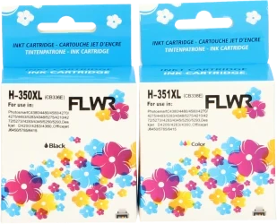 FLWR HP 350XL/351XL Multipack zwart en kleur