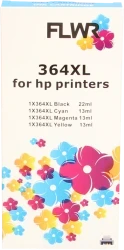 FLWR HP 364XL Multipack zwart en kleur