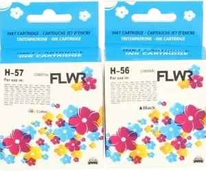 FLWR HP 56 en 57 Multipack zwart en kleur