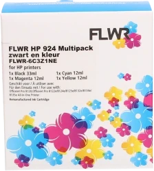 FLWR HP 924e Multipack zwart en kleur