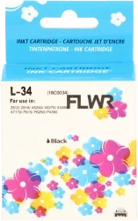 FLWR Lexmark 34XL zwart