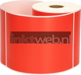 FLWR Zebra verzendetiketten rood