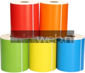 FLWR Zebra verzendetiketten kleurpakket kleur