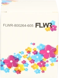 FLWR Zebra verzendlabels wit