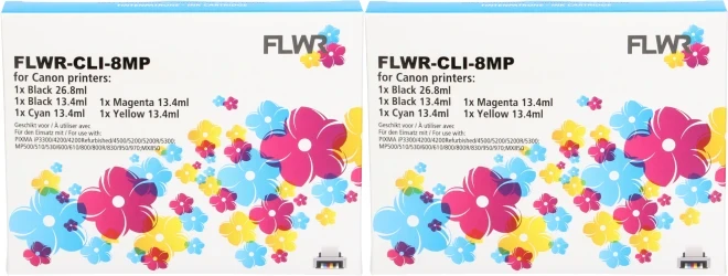 Canon PGI-5 / CLI-8 10-pack zwart en kleur