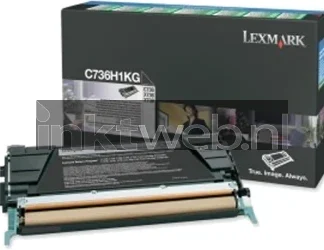 Lexmark C736H1KG inkt cartridge origineel