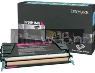 Lexmark C736H1MG inkt cartridge origineel