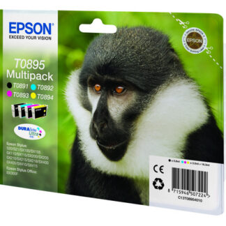 Origineel Epson inkt cartridge geel cyan zwart magenta 170 paginas (zwart)