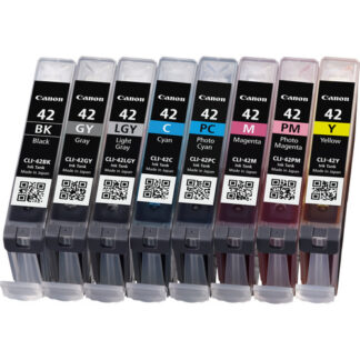 Canon 6384B010, CLI-42BK, CLI-42C, CLI-42GY, CLI-42LGY, CLI-42M, CLI-42PC, CLI-42PM, CLI-42Y inkt cartridge origineel