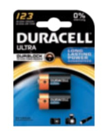 Duracell CR123A inkt cartridge origineel