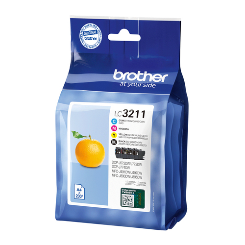 Brother LC3211VAL inkt cartridge origineel - Afbeelding 2