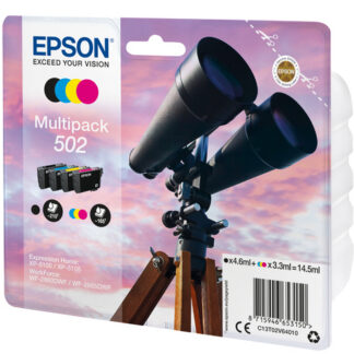 Origineel Epson inkt cartridge geel cyan zwart magenta standaard Capacity 3 x 160 paginas (color)