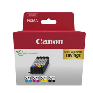 Canon 4er Pack inkt cartridge origineel