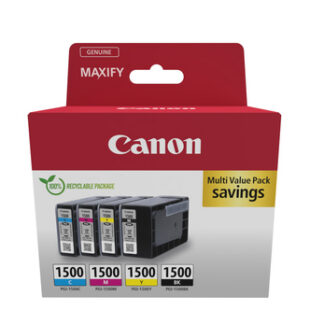 Origineel Canon inkt cartridge blister geel magenta zwart cyan 3 x 300 paginas (color)