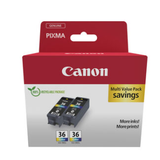 Canon 2 stuk inkt cartridge origineel
