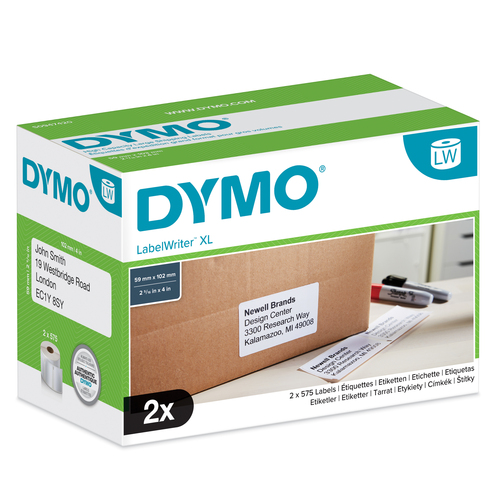 Dymo 2 stuk inkt cartridge origineel