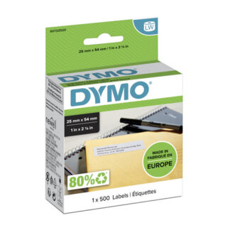 Origineel Dymo Rücksendeadresstickers (wit)