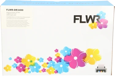 FLWR Brother DR-3400 zwart
