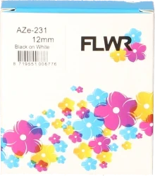 FLWR Brother TZE-231 zwart