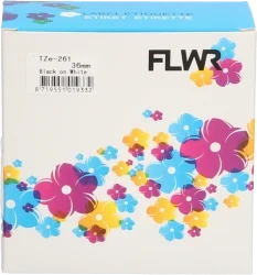FLWR Brother TZE-261 zwart